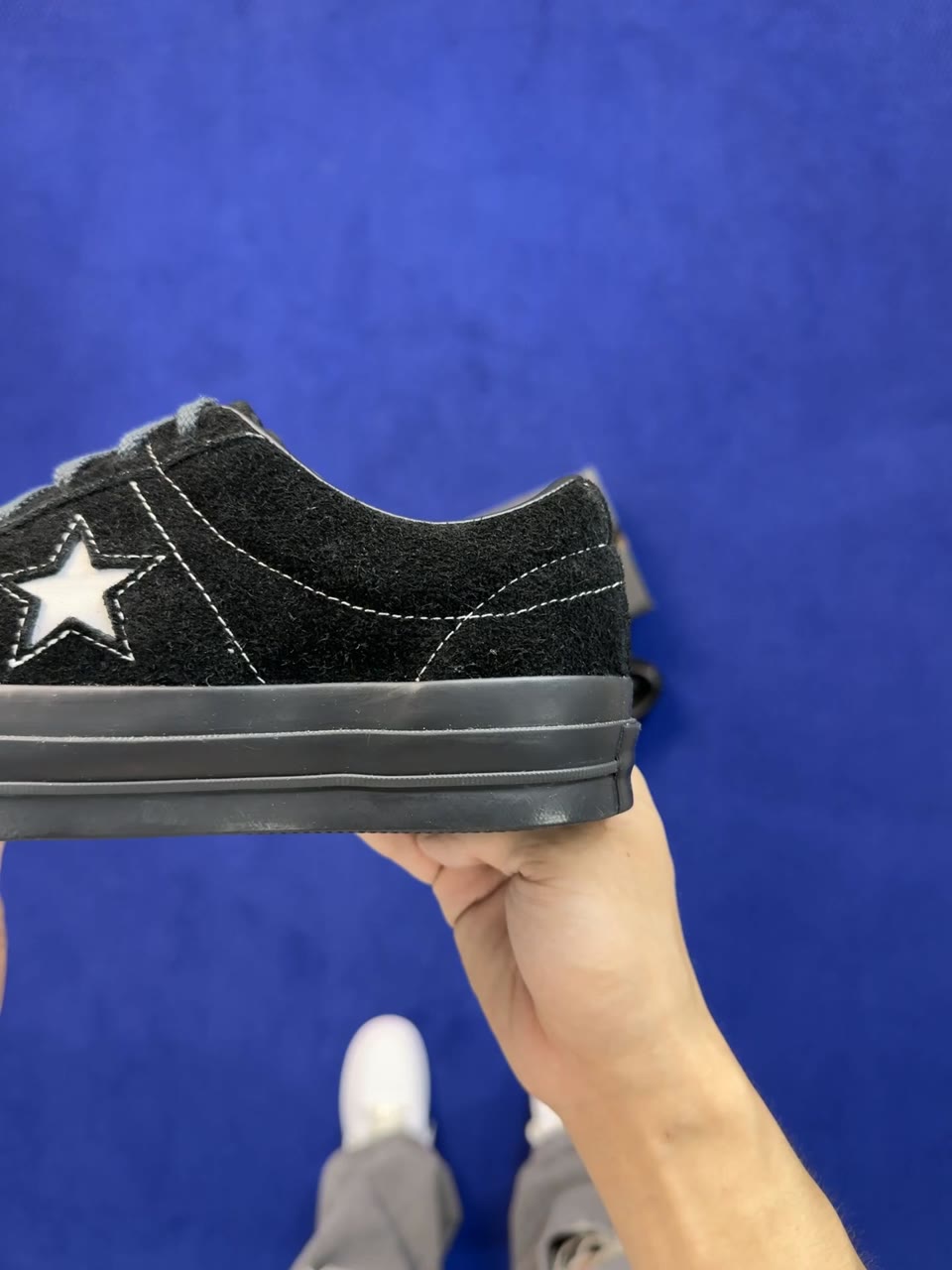 Converse Onestar Low-Top Skate Shoes Triple Black