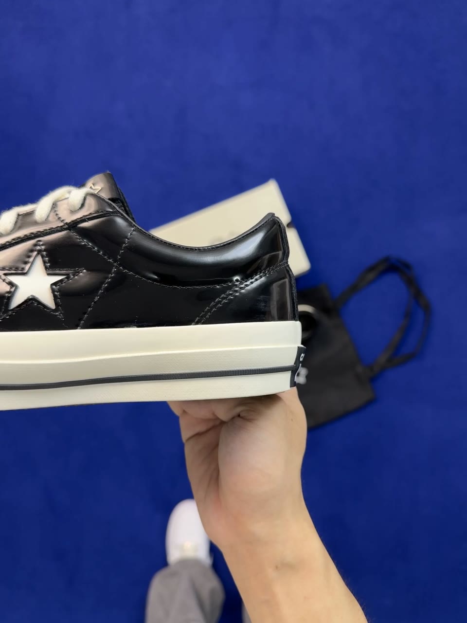Converse Onestar Low-Top Skate Shoes Black (CONVER-59)