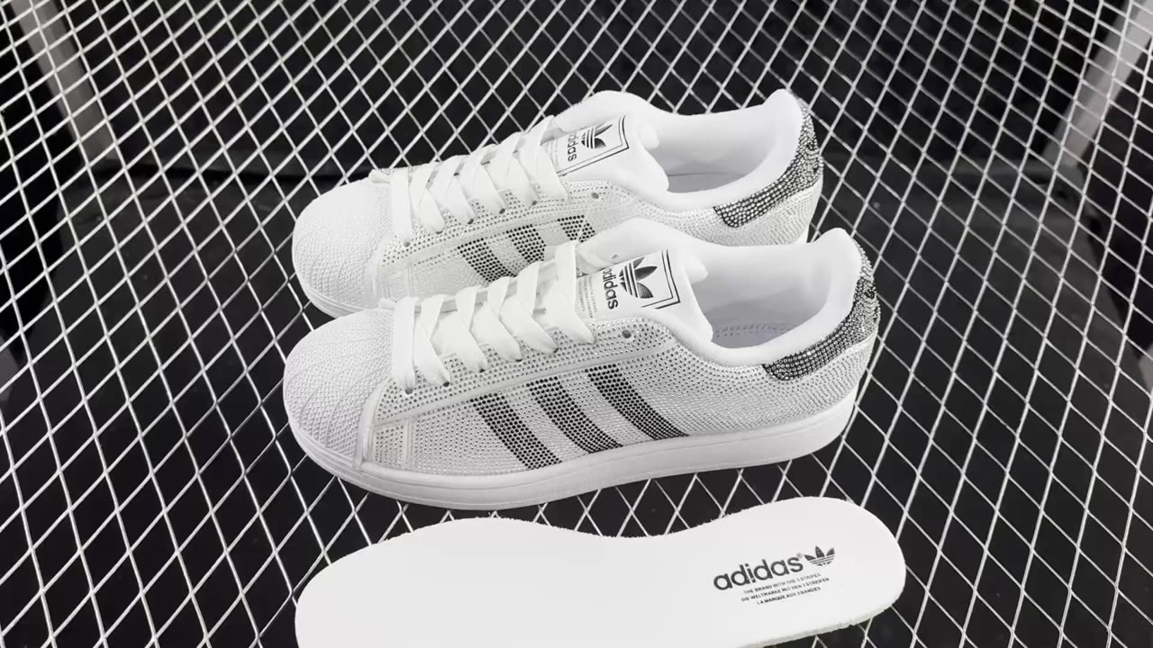Adidas Superstar II Low-Top Skate Shoes Multi (ADIDAS-194)