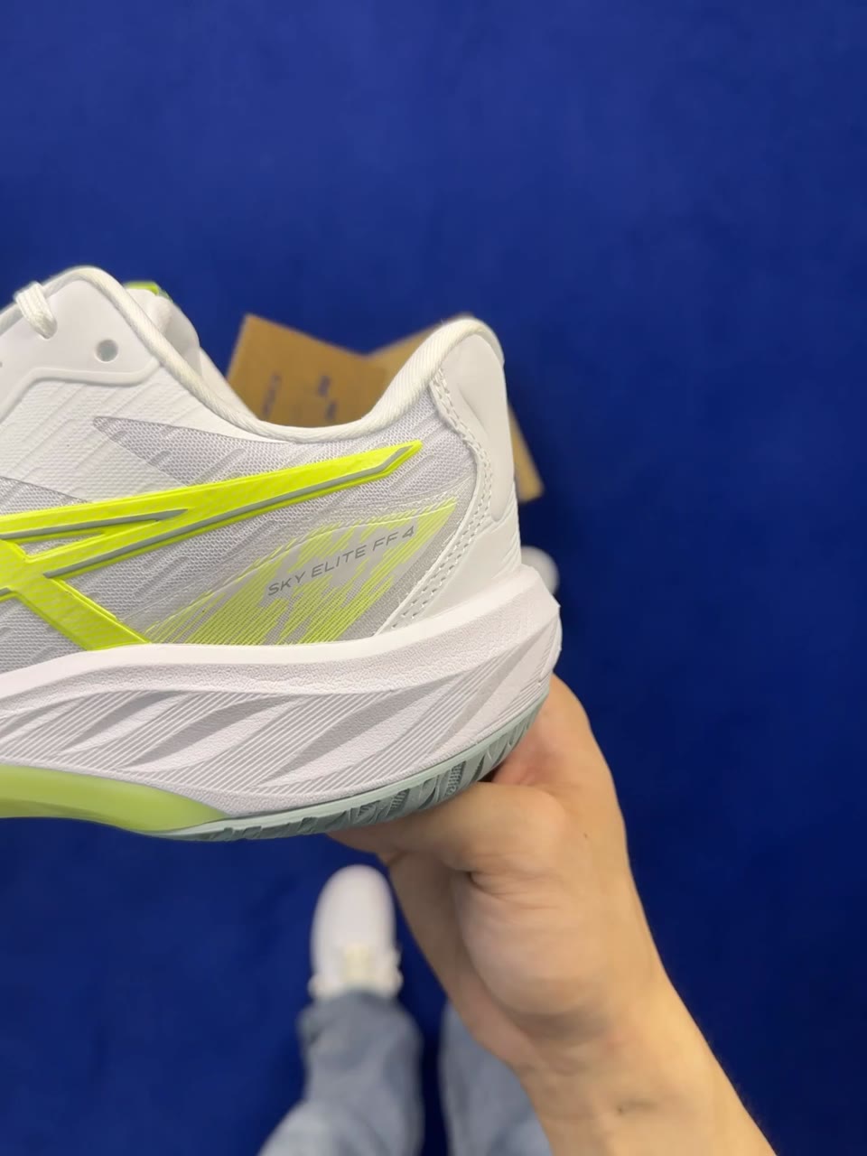 Asics Sky Elite Ff 4 Low-Top Sneakers White Green