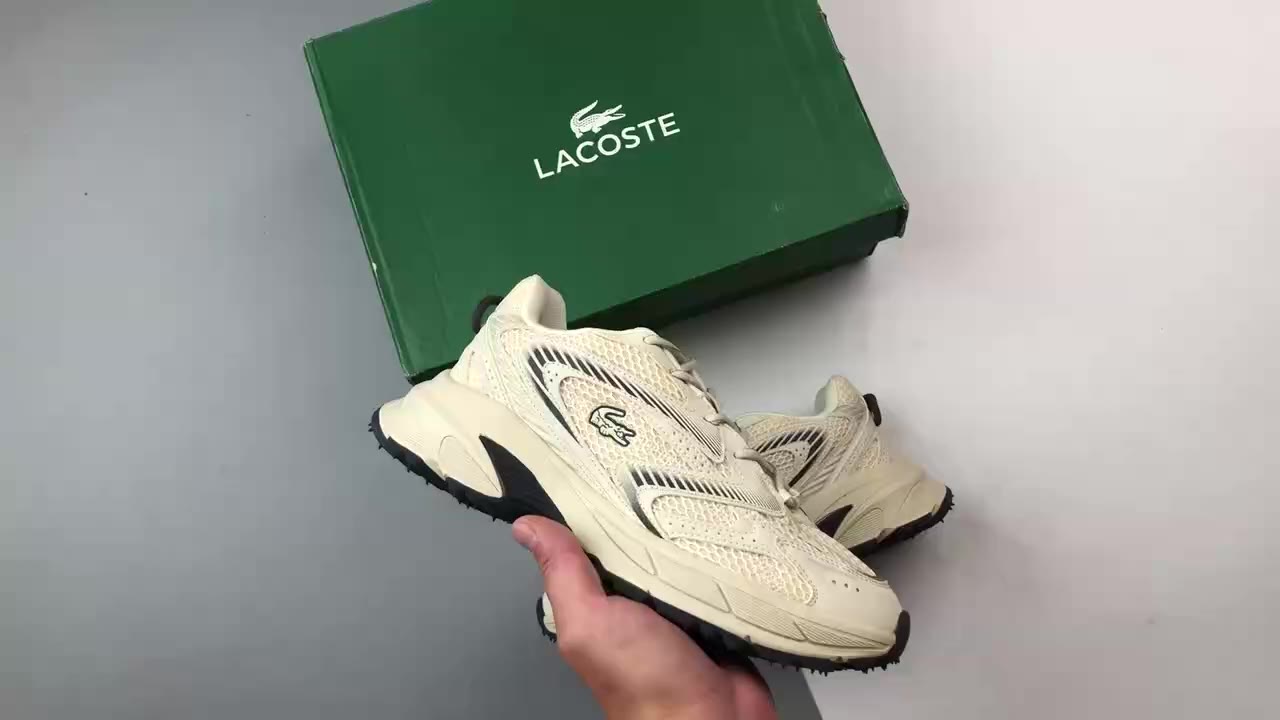 Lacoste Low-Top Chunky Sneakers Black