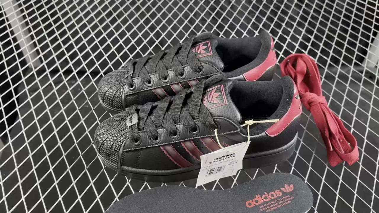 Adidas Superstar II Low-Top Skate Shoes Multi (ADIDAS-204)