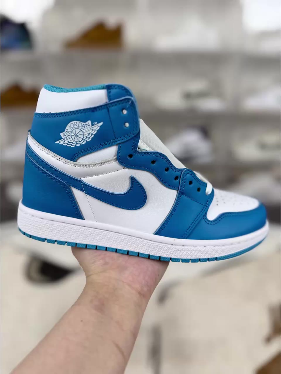 Jordan 1 Retro Unc High-Top Basketball Shoes Unc Blue